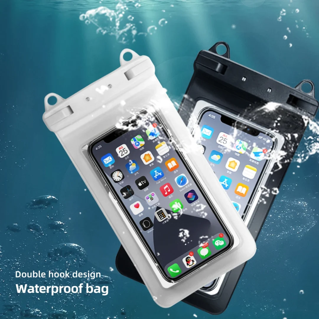📱 FONKEN Full View Waterproof Case – Underwater, Snow, Rainforest Transparent Dry Bag & Swimming Pouch 🌊