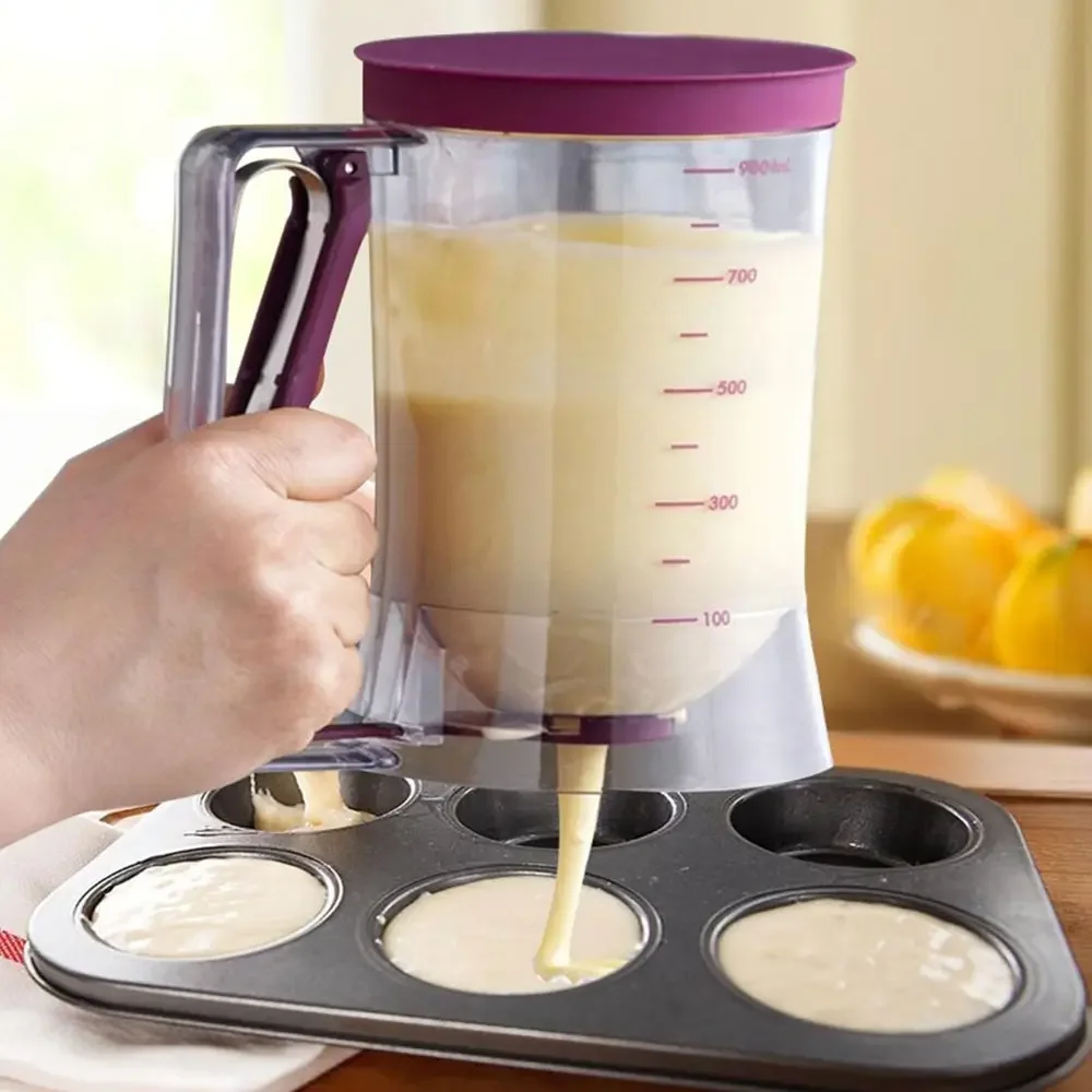 🥞✨ 900ml Batter Dispenser